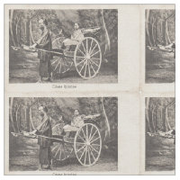 Vintage Kinesiskt Rickshaw Photo Postcard 1905