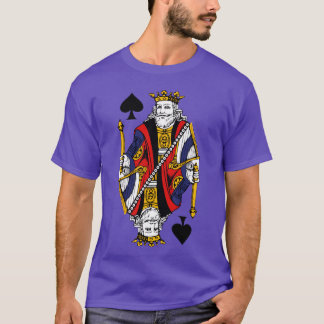 Vintage King Of Spades familjeppresent T Shirt