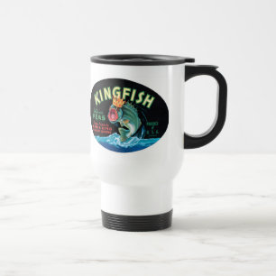 Vintage Kingfish Peas Label - Mugg