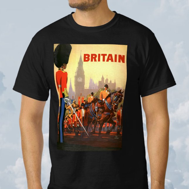 Vintage King's brittiska kungliga garde Storbritan Tee (Skapare uppladdad)