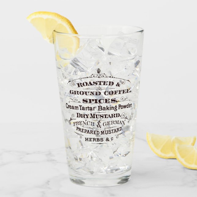 Vintage Kitchen Glaskopp (Framsida Ice)