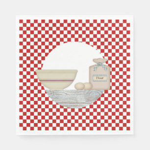 Vintage Kitchen Pappra Napkins Pappersservett