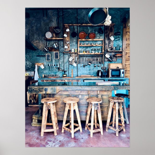 "Vintage Kitchen" Poster (Framsidan)