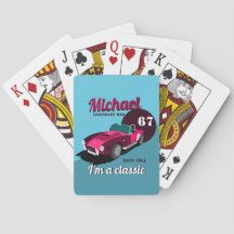 Vintage klassisk antikisk billegendariker pappa na