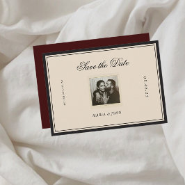 Vintage Klassisk Estetik Spara Datum