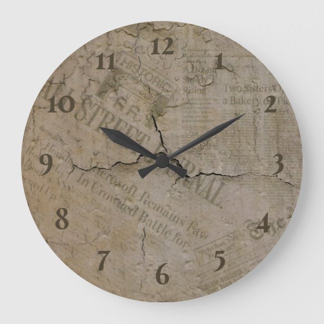 Vintage klassisk stor klocka (Framsida)