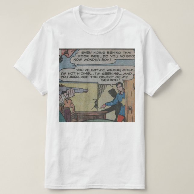 Vintage, klassisk Tecknad T Shirt (Design framsida)