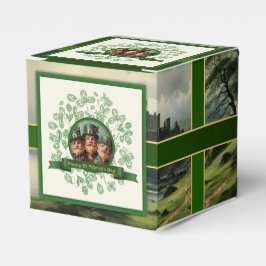 Vintage Klöver St patrick's day Liggande CFB Presentaskar