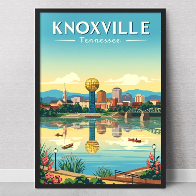 Vintage Knoxville Tennessee Poster (Skapare uppladdad)