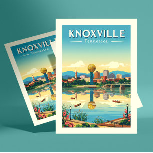 Vintage Knoxville Tennessee Vykort