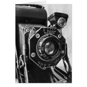 Vintage Kodak Junior Sex-20 Hälsningskort