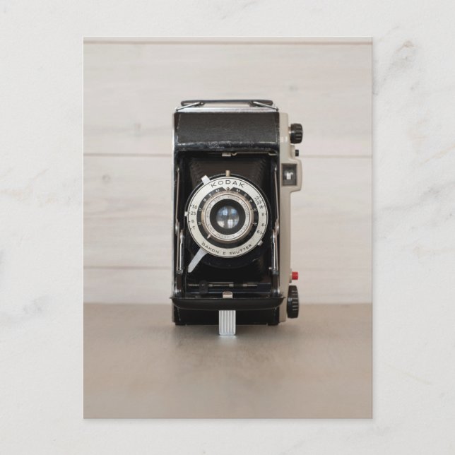 Vintage Kodak-kamera Vykort (Framsida)