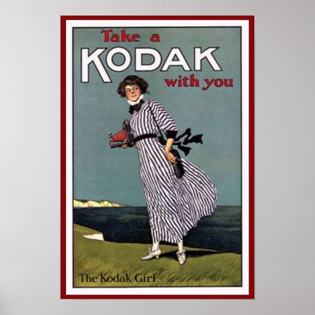 Vintage Kodak Photography Poster (Framsidan)