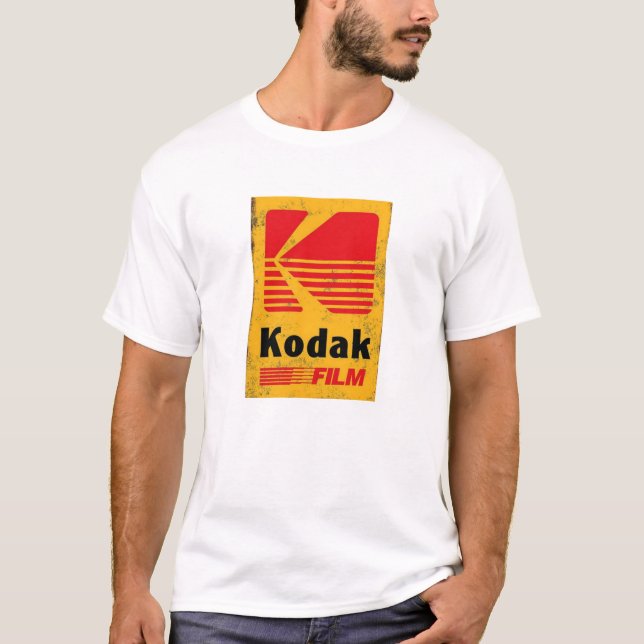 Vintage Kodak-skylt T Shirt (Framsida)