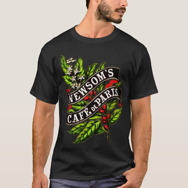 Vintage-koffeinklorid T Shirt (Framsida)