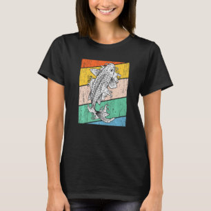 Vintage Koi Fish Japansk karp, Japan 2 T Shirt