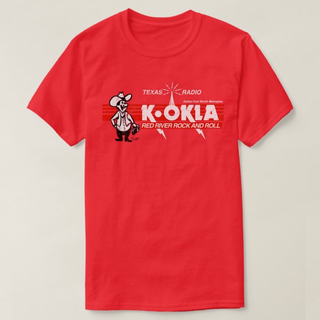 Vintage KOKLA Radio T Shirt (Design framsida)