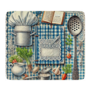 Vintage Köksartiklar på Blue Tablecloth
