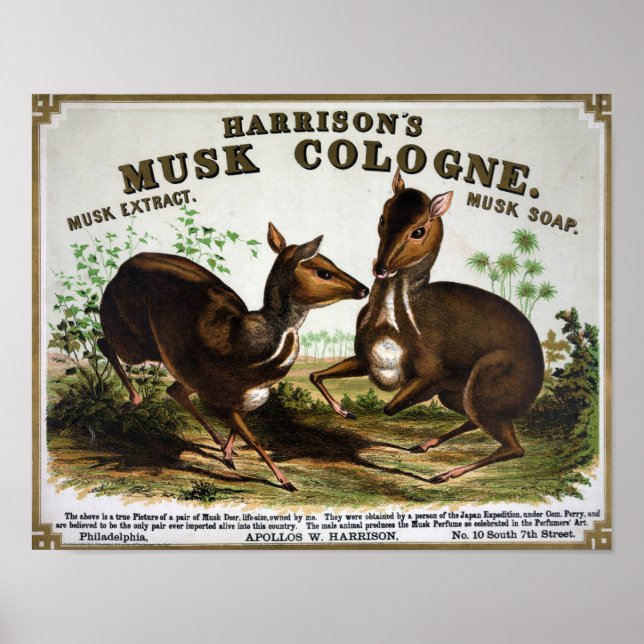 Vintage Kölreklam Poster (Framsidan)