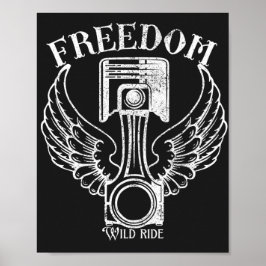 vintage kolv retro vingar kolv poster