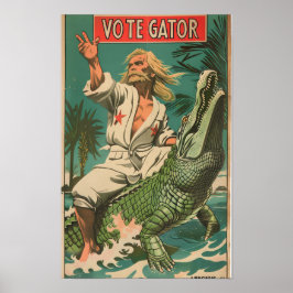 Vintage kommunistisk propaganda Poster med Man Por