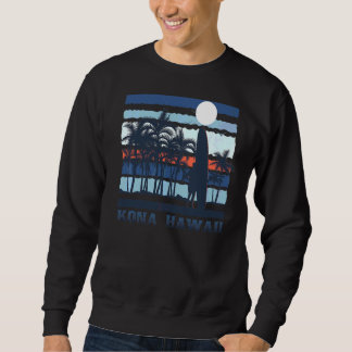Vintage Kona Hawaii Hawaii Beach 80-talets Surfa S Lång Ärmad Tröja