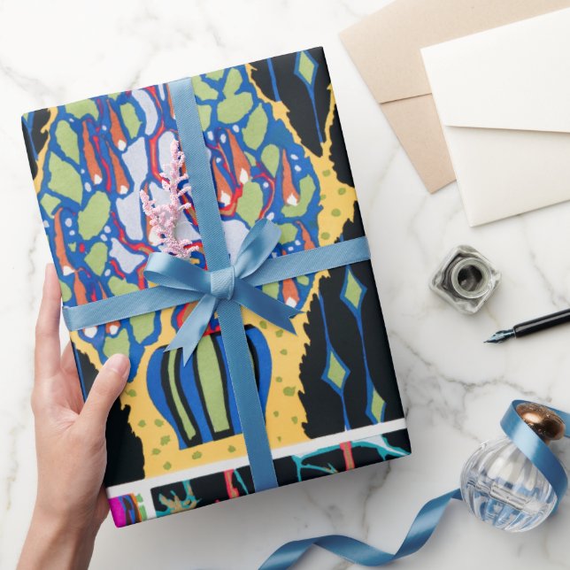 Vintage konst deco & art nouveau mönster presentpapper (Gifting)