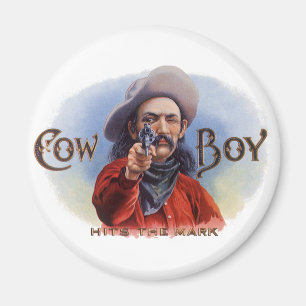 Vintage-konst från cigaretteriket, Cowboy träffar Magnet