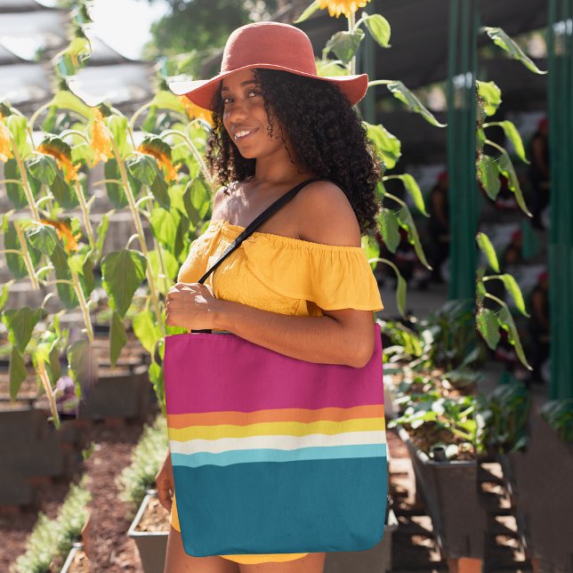 Vintage kontrast tygkasse (Skapare uppladdad)