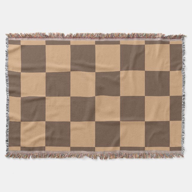 Vintage Kontrollerad i varm  Filt (Framsidan)