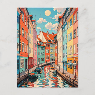 Vintage Köpenhamn Danmark Vykort