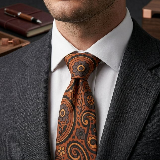 Vintage Koppar Paisley Slips (Skapare uppladdad)