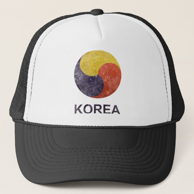 Vintage Korea Truckerkeps (Framsida)