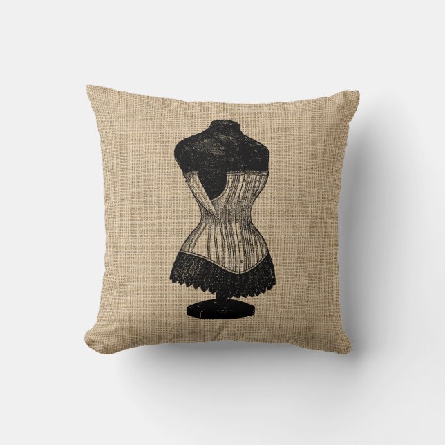 Vintage, korrigeringspillo kudde (Framsida)