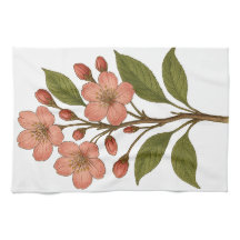 Vintage körsbärsblomning
