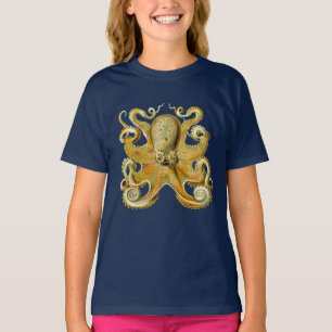 Vintage Kraken, bläckfisk Gamochonia, Ernst T-shirt