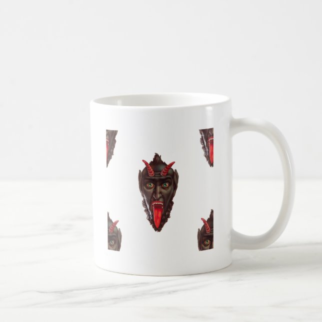 vintage krampus kaffemugg (Höger)