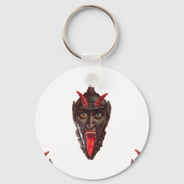 vintage krampus nyckelring (Framsida)