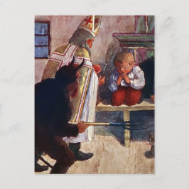 Vintage Krampus Vykort