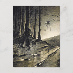 Vintage Krig i World Postcard Vykort