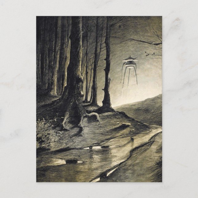 Vintage Krig i World Postcard Vykort (Framsida)