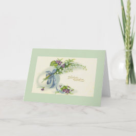 Vintage Kroatiska Sretan Uskrs Påsk Greeting Card Helgkort