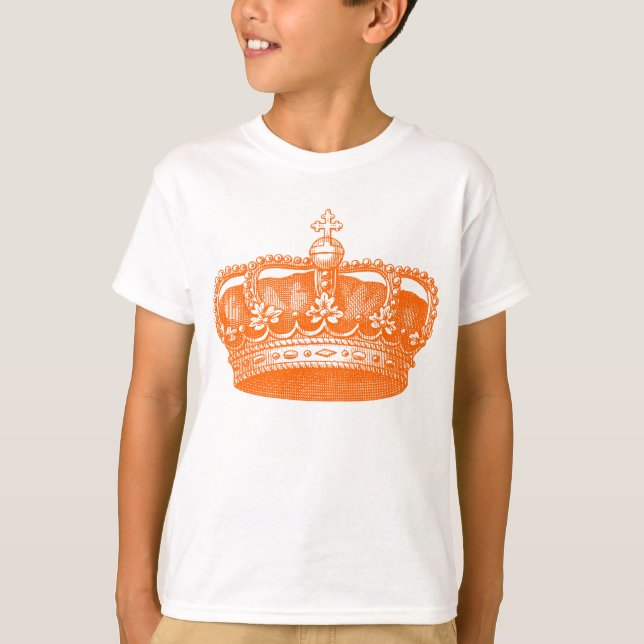 VINTAGE KRONA - FÄRG T SHIRT (Framsida)