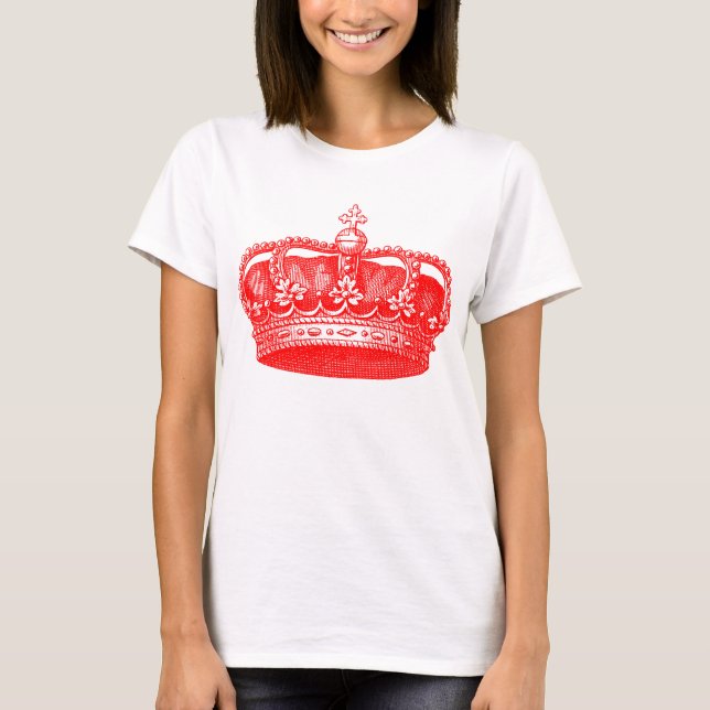VINTAGE KRONA - FÄRG T-SHIRT (Framsida)