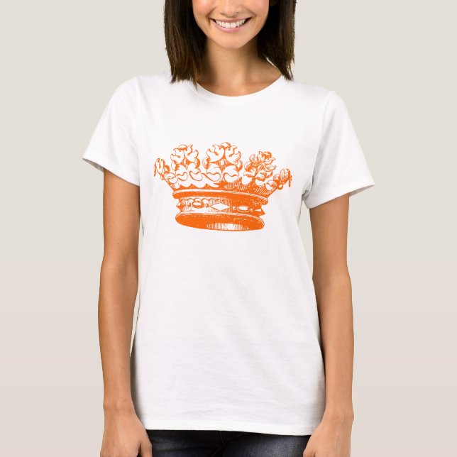 VINTAGE KRONA - ORANGE T-SHIRT (Framsida)