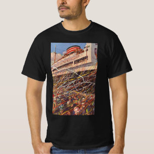Vintage kryssningsfartsfärd; Avresa-fest! T-shirt