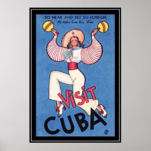 Vintage Kuba - Poster