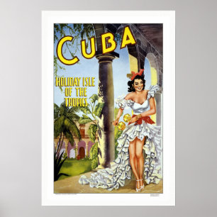 Vintage Kuba Poster