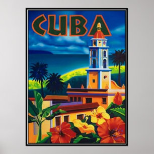Vintage Kuba - Poster