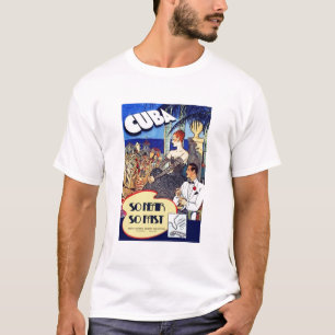 Vintage Kuba så nära så snabb resa Tröja